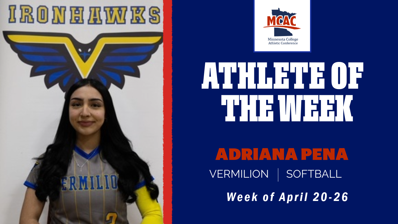MCAC Softball Athletes of the Week: Week of April 20-26
