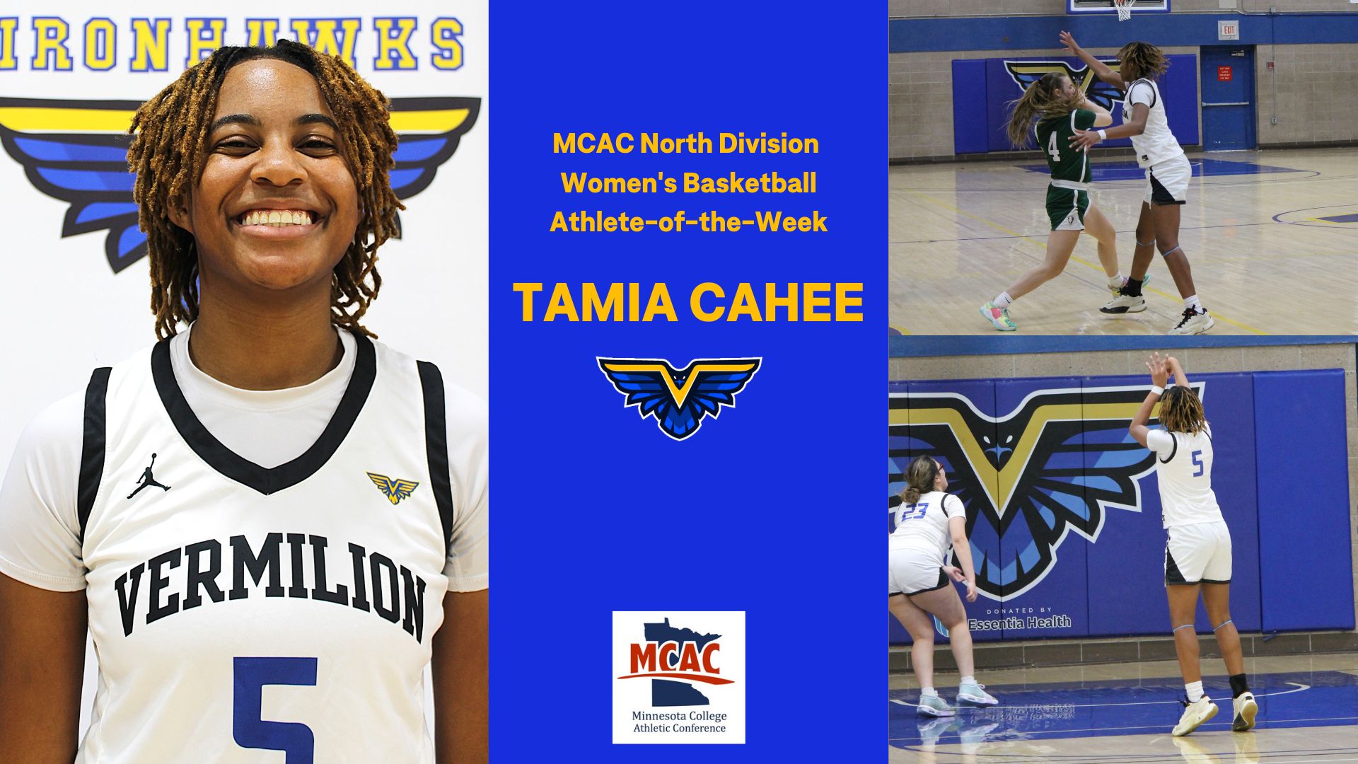 Tamia Cahee is the Player of the Week Oct 28-Nov 3